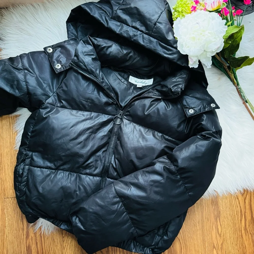 Sebby Cropped Puffer Jacket - Picture 2 of 9